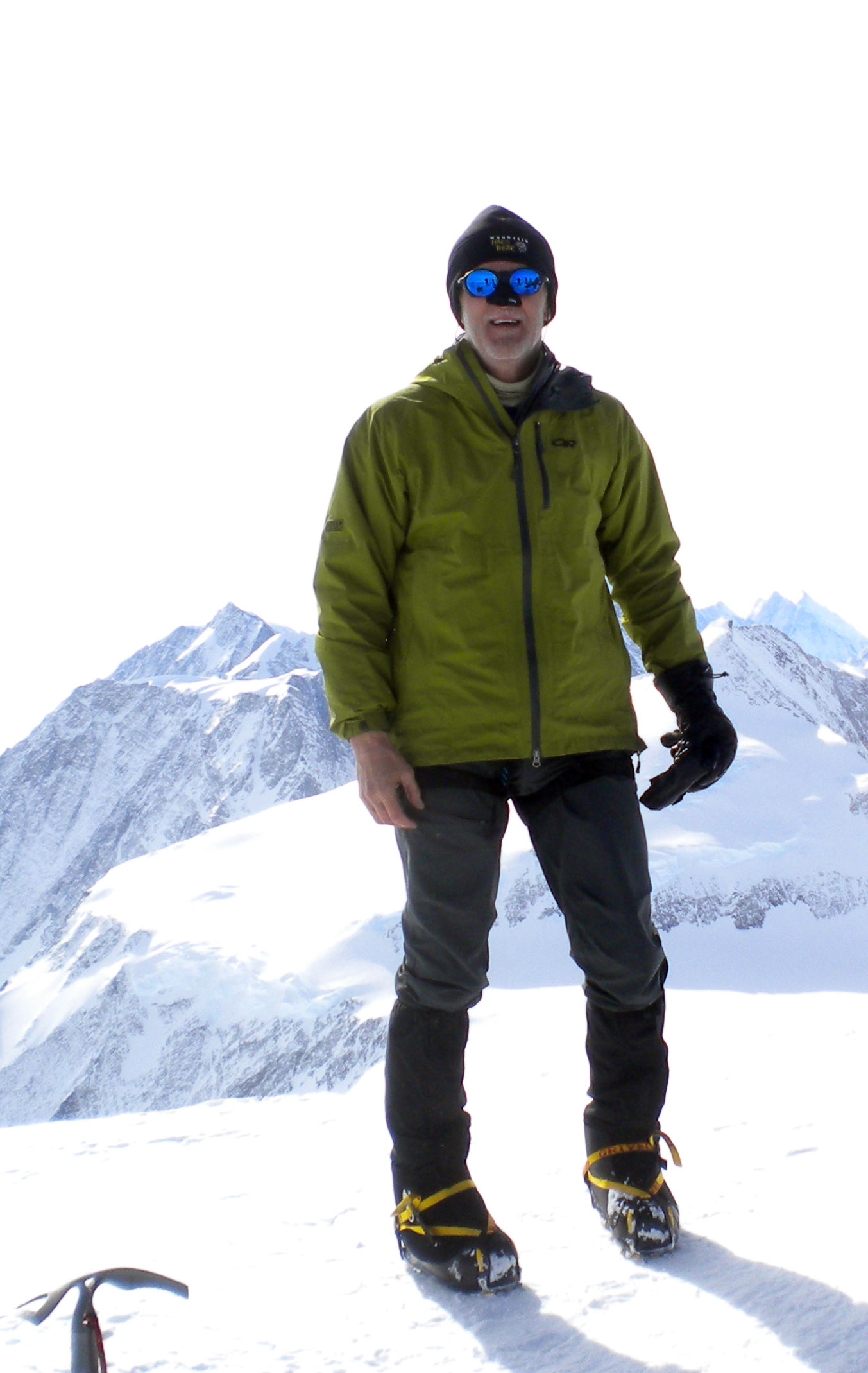 Brooke Chesnut on Mt. Vinson